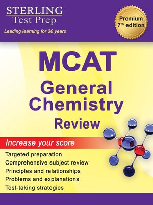 cover image of MCAT General Chemistry Review